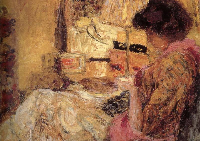 Edouard Vuillard Sewing